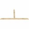 Ekena Millwork Portland Rough Sawn Timber Gable Bracket, Douglas Fir, 84"W x 42"H x 2"D x 4"F, 12/12 Pitch GBW084X42X0204POR00RDF - alternate 5